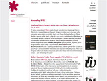 Tablet Screenshot of ipsl.cz