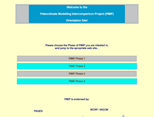 Tablet Screenshot of pmip.lsce.ipsl.fr